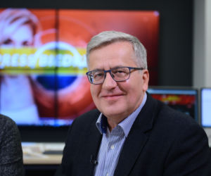 Prezydent Bronisław Komorowski gościem Expressu Biedrzyckiej