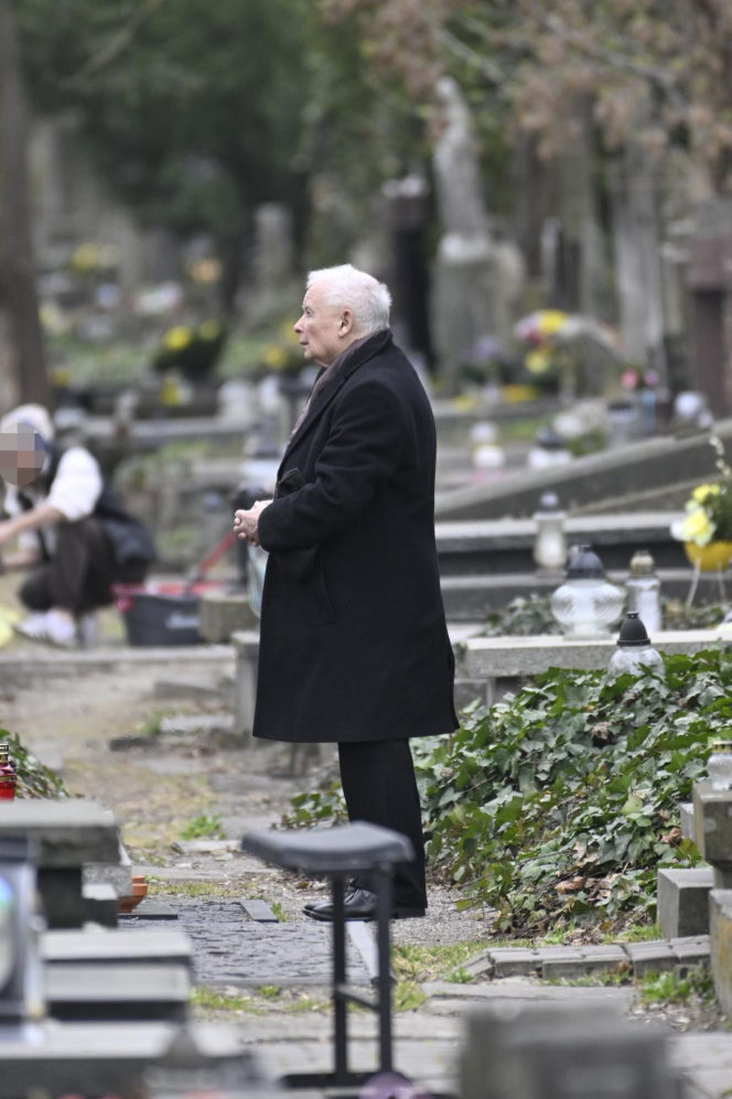 Tak Jarosław Kaczyński spędził Wielką Sobotę
