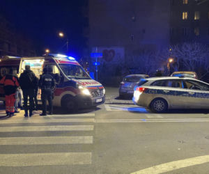 Strzały na Szwedzkiej, jest ranny