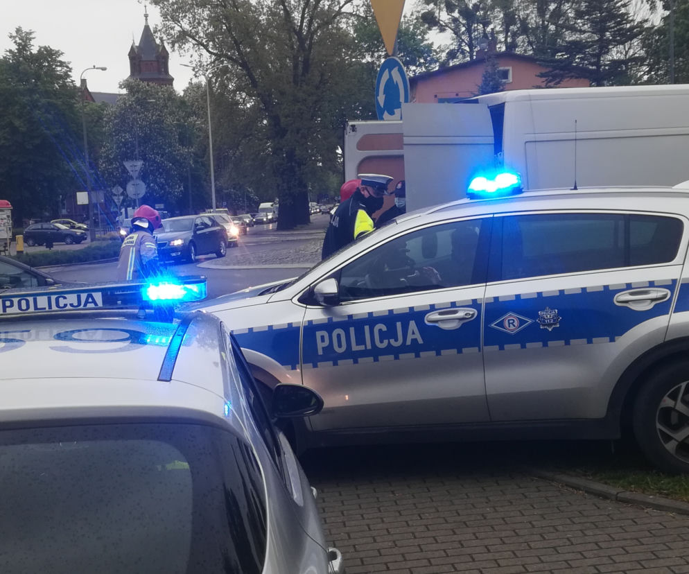 Akcja policji w Kwidzynie