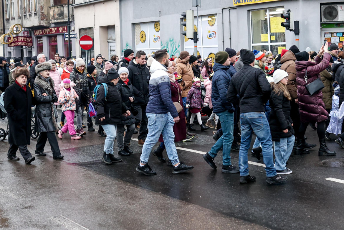 Orszak Trzech Króli przeszedł ulicami Bytomia