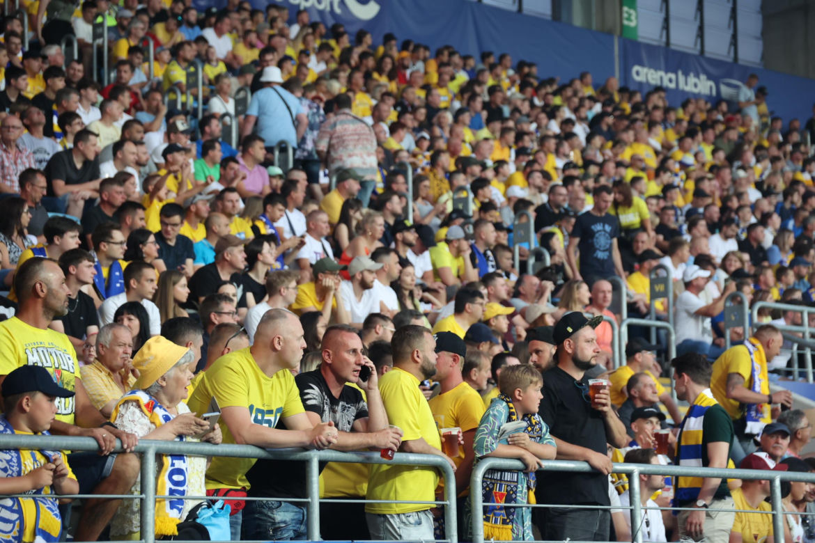 Kapitalna atmosfera na trybunach! Tak dopingowaliście Motor Lublin