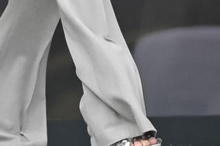 Justyna Steczkowska boso na śniegu