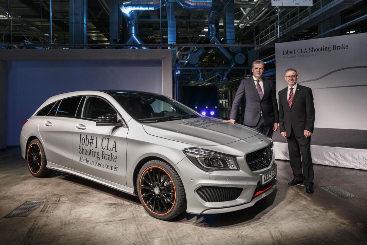 Mercedes CLA Shooting Brake: start produkcji