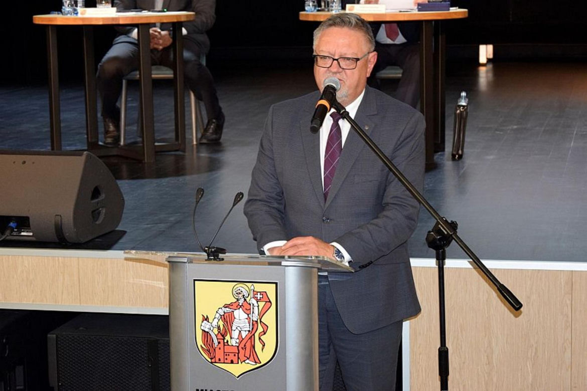Andrzej Duda Burmistrz Kolna