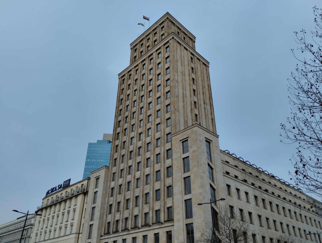 Hotel Warszawa, dawniej Prudential House - 1933 rok