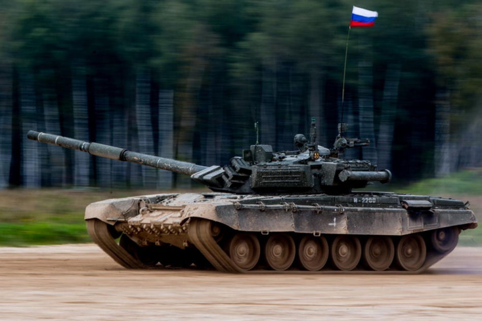 Rosyjskie czołgi T-90 i T-72
