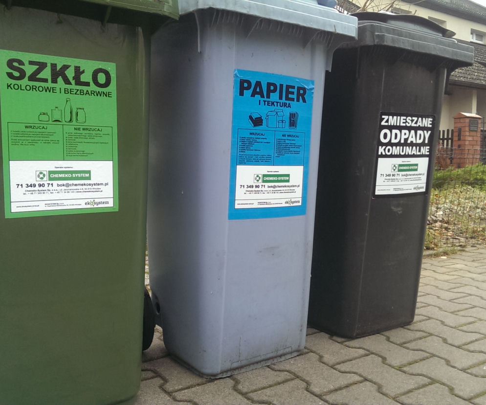 Nowe pojemniki na śmieci