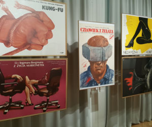 Wystawa artystycznych plakatów filmowych w muzeum
