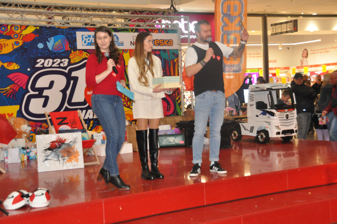 31. Finał WOŚP w Kielcach. Pokazy, licytacje i występy w Galerii Echo