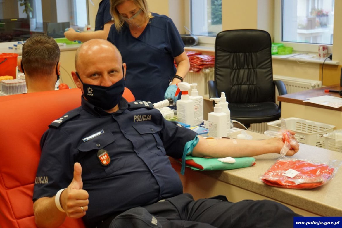 mł. insp. Zbigniew Kowalski Dowódca OPP w Olsztynie 