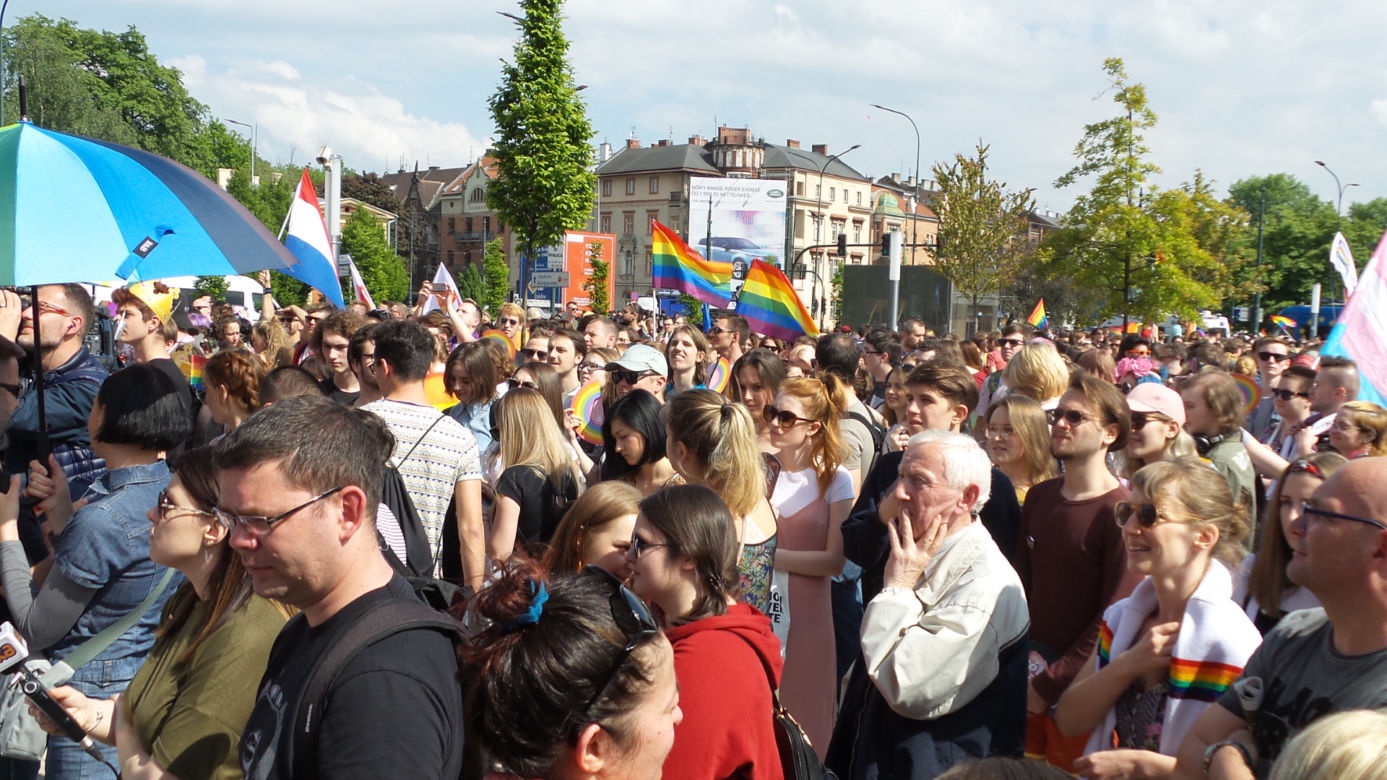 Wielki Marsz Równości przeszedł 18.05.2019 przez Kraków