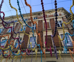 Ozdoby w centrum Leszna