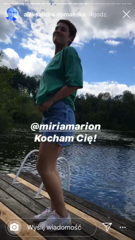 Aleksandra Domańska robi STRIPTIZ