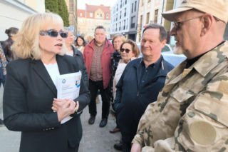 Pikieta Lekarzy w Lesznie