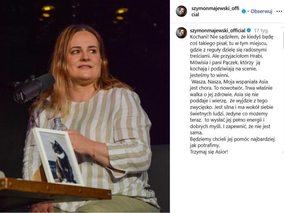 Joanna Kołaczkowska, Szymon Majewski
