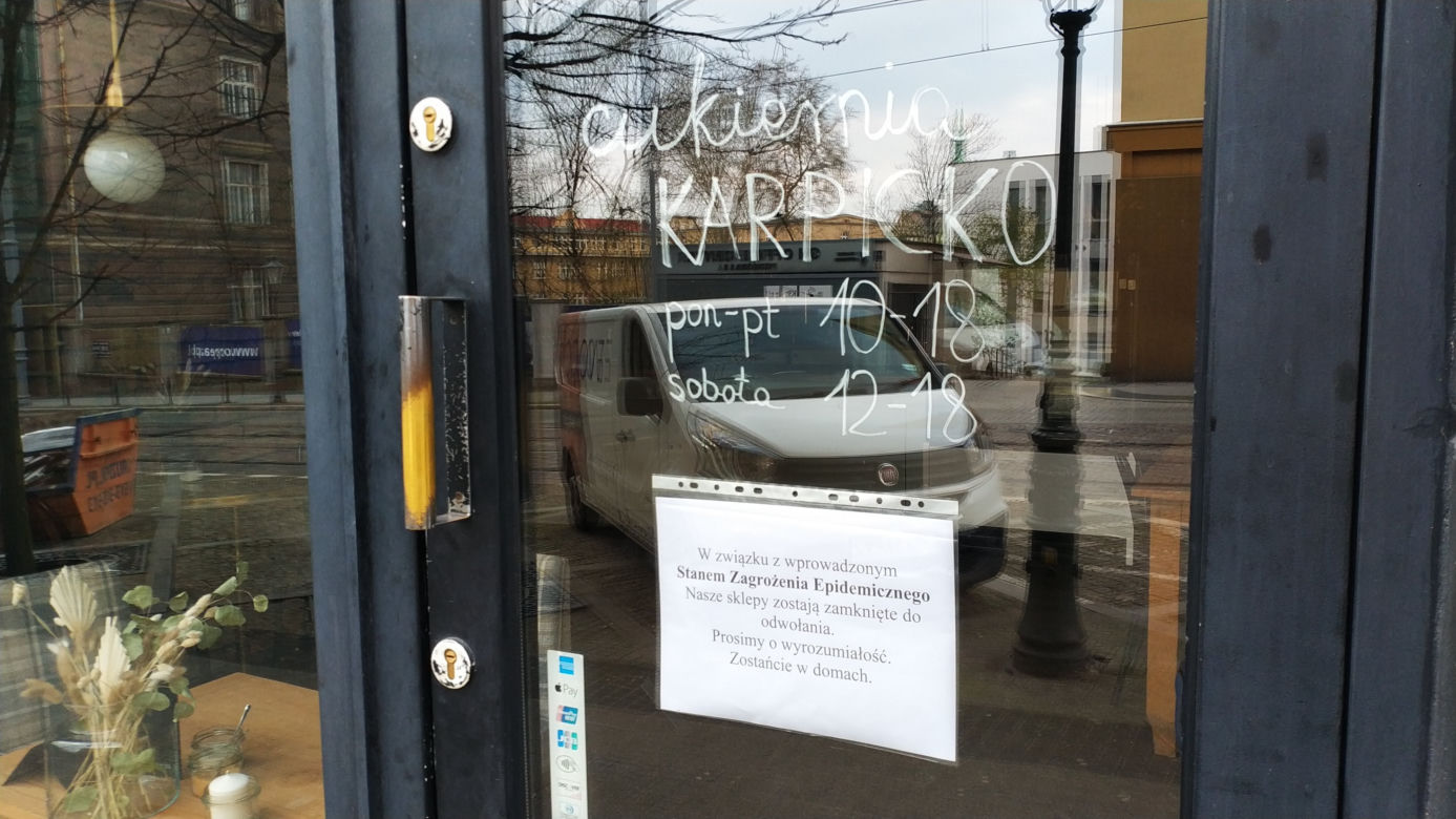 Opustoszały Poznań... 