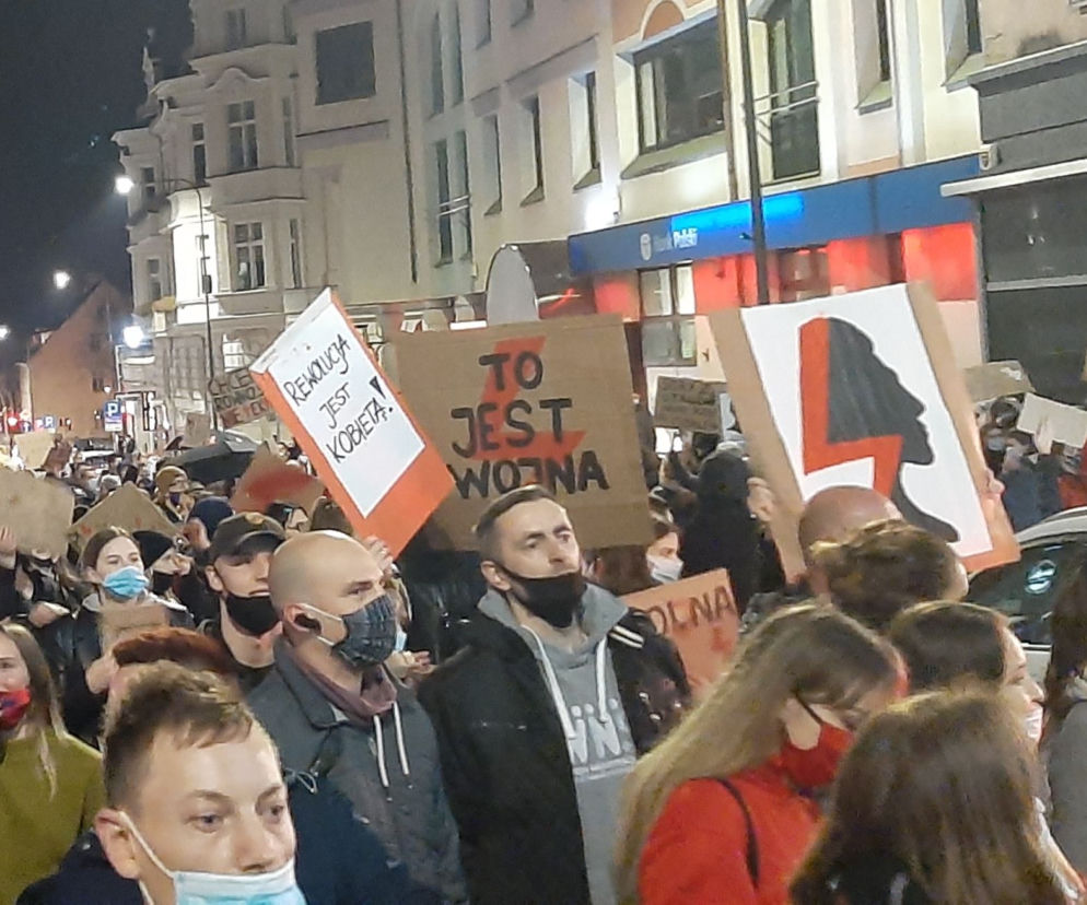 Bunt kobiet w Olsztynie 