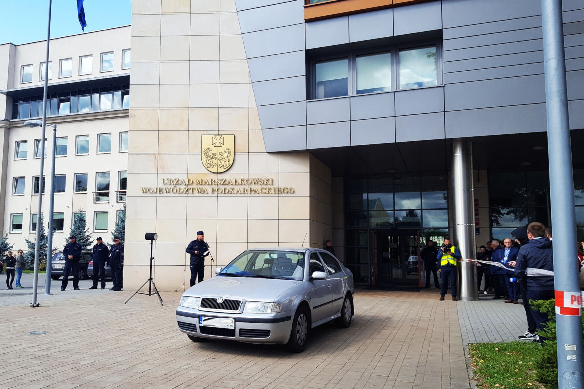 Atak terrorystyczny w Urzędzie Marszałkowskim w Rzeszowie? To tylko ćwiczenia