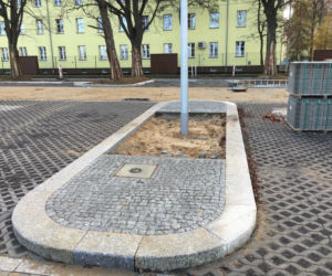 Budowa węzła przesiadkowego w Podjuchach - grudzień 2020