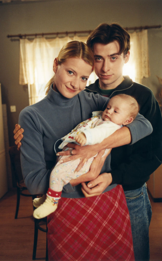 Kacper Kuszewski w M jak Miłość, 2000r.