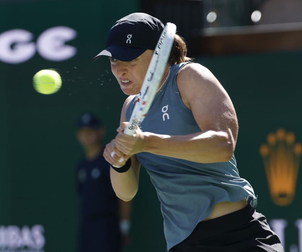 Kiedy mecz Iga Świątek - Elina Switolina? O której godzinie ćwierćfinał Indian Wells?