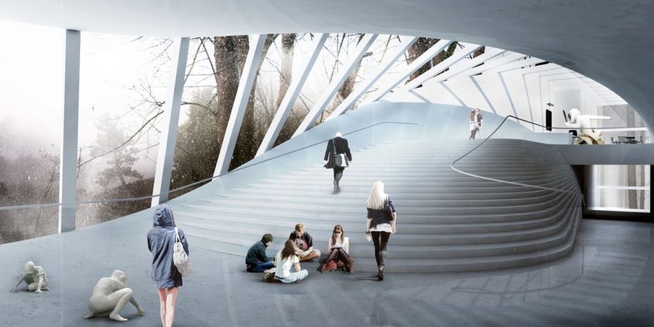 Muzeum Kistefos projektu Bjarke Ingels Group