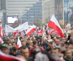 Przeszli z hukiem przez stolicę