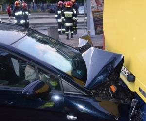 Dramatyczny wypadek w zajezdni autobusowej