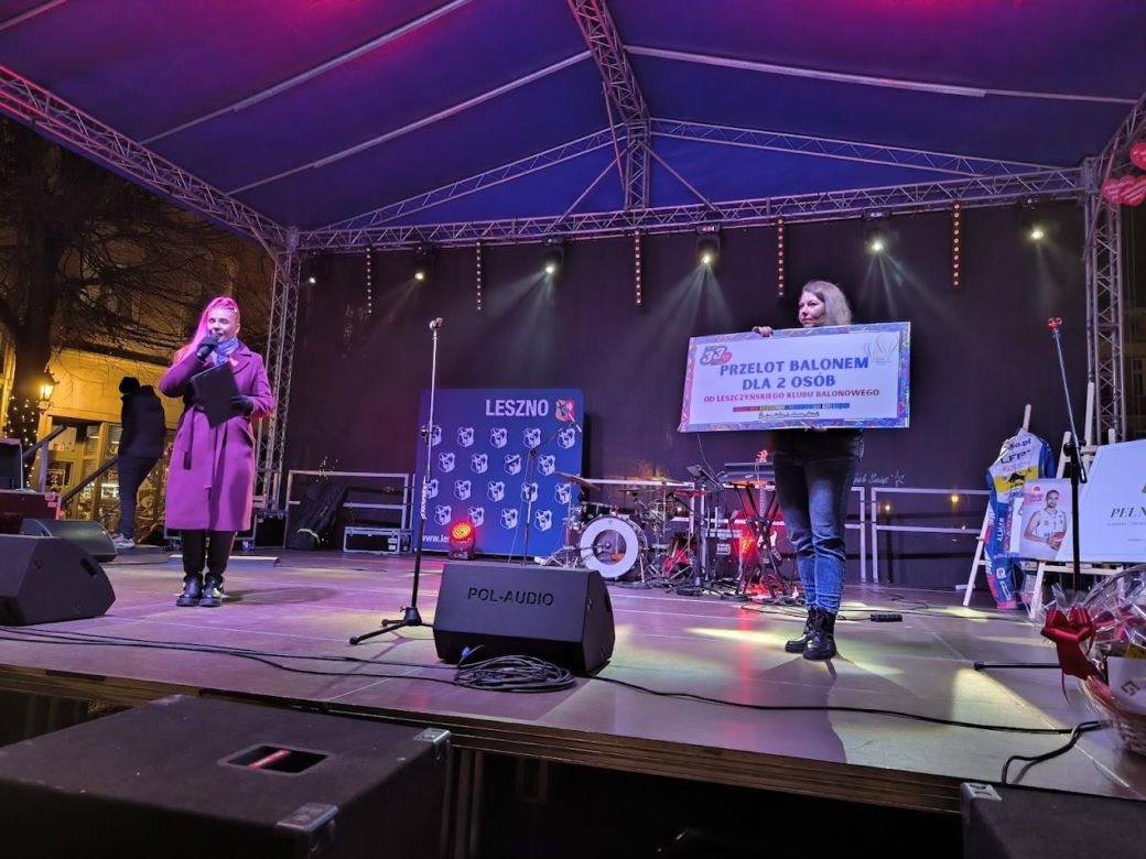 Finał Wielkiej Orkiestry Świątecznej Pomocy 2025 w Lesznie 