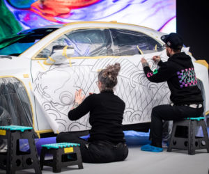 Wytatuowany Lexus UX