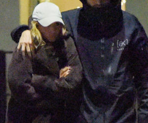 Agnieszka Kaczorowska i Marcin Rogacewicz na kolacji