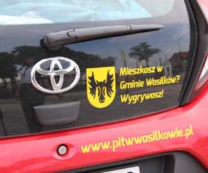 Pan Ireneusz wygrał nową toyotę, bo mieszka w Wasilkowie [ZDJĘCIA]