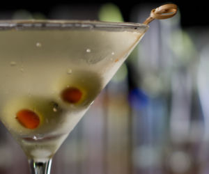 Dirty martini