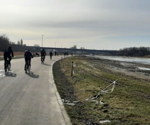 Tłumy nad Wartą w Poznaniu - 20.02.2021