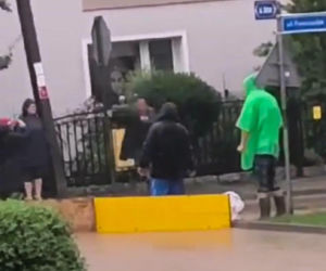 Pozalewane drogi i posesje w pow. raciborskim