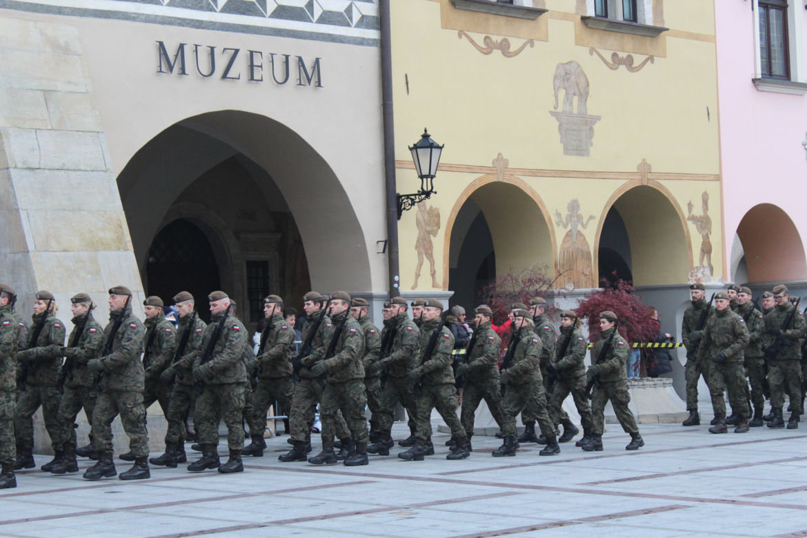 Przysięga wojskowa w Tarnowie