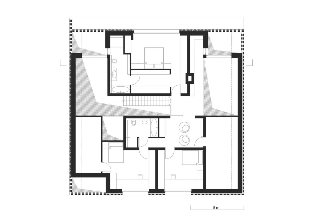 Dom ze starej stodoły projektu Wrzeszcz Architekci