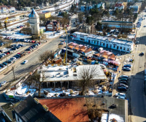 Budowa targowiska w Otwocku