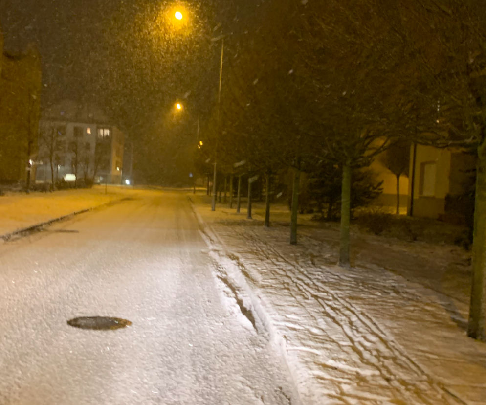 Zima Poznań / śnieg