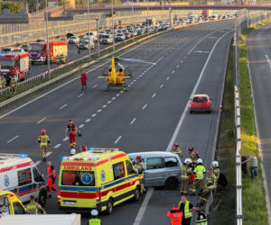 Poważny wypadek na S8. Troje dzieci trafiło do szpitala