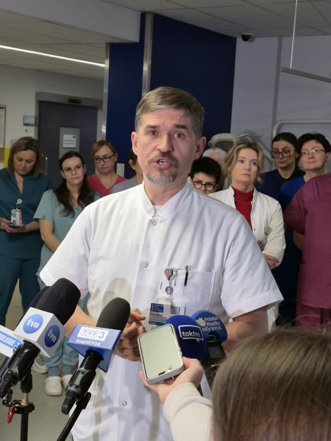 "Pazurami wyrywaliśmy ją śmierci". Lekarze z Białegostoku cudem uratowali 36-letnią Justynę