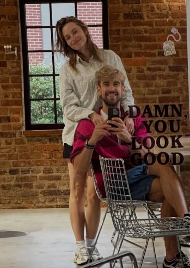Jakub Popiwczak i jego żona Magda