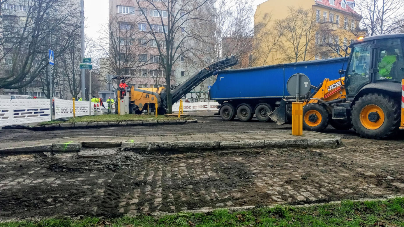 Ruszyła przebudowa torowisk na Niebuszewie