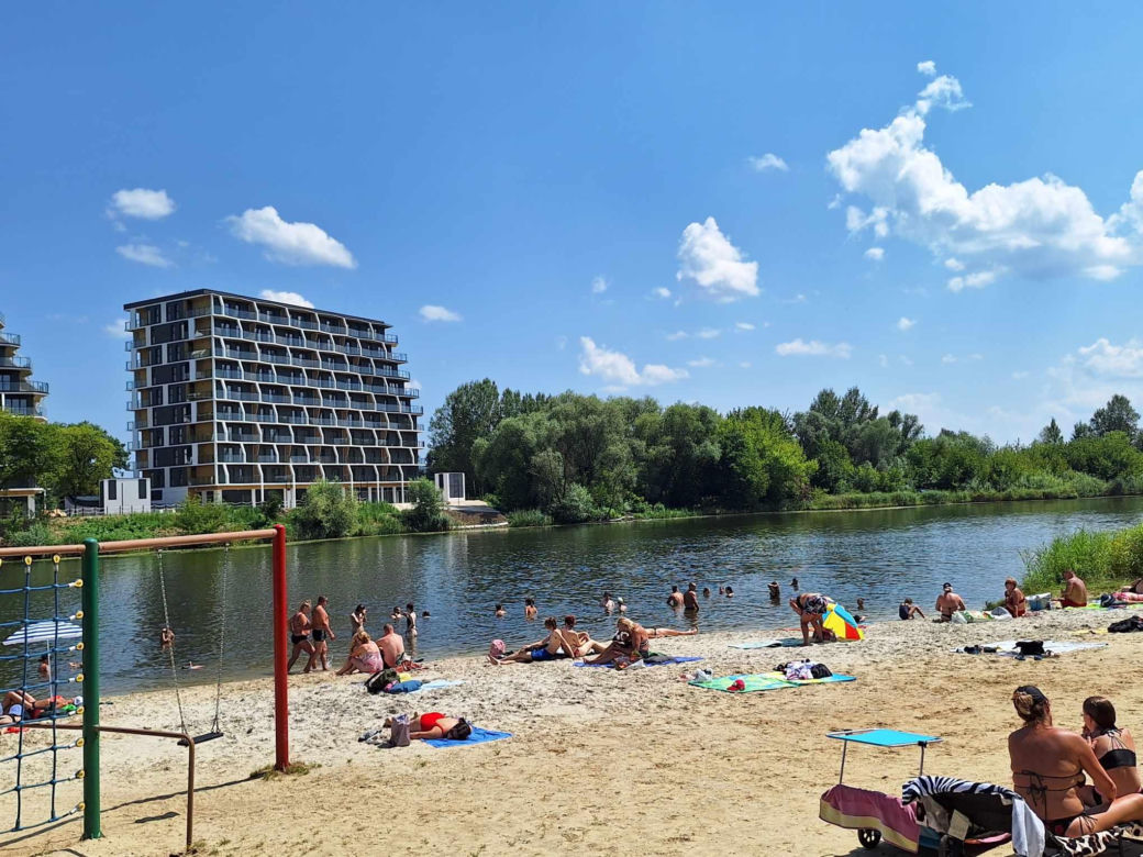 Tak rzeszowianie spędzają upalne dni