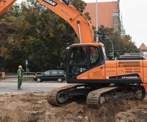 Postęp w pracach na Wałach gen. Sikorskiego w Toruniu. Zobaczcie zdjęcia z placu budowy! [GALERIA]