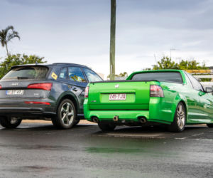 Audi Q5 i Holden Ute