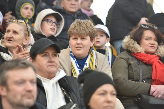 PRES Grupa Deweloperska Toruń - Stelmet Falubaz Zielona Góra, zdjęcia kibiców i zawodników ze sparingu na Motoarenie