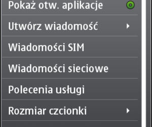 Nokia N8. Jak włączyć odbiór raportów, potwierdzenie doręczenia wiadomości
