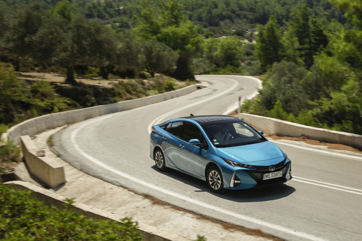 Toyota Prius Plug-in Hybrid na Rodos